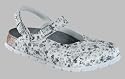 Alpro Clogs ''C 165'' aus Birko-Flor in millefleur white mit schmalem Fussbett