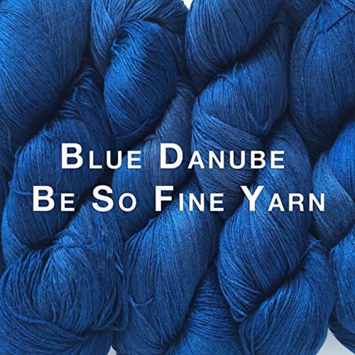 Kristin Omdahl Yarns Be So Fine Bamboo Yarn Blue Danube