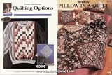 Leisure Arts Presents Quilting Options AND Simplicity Pillow in a Quilt, 2 booklets