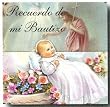 100 Baptismal Mini Remembrances Cards in Spanish - 1.5" x 2.5"