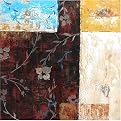 Before Dusk II Original Hand-Painted Oil on Canvas Wall Art - 32x32"