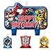 Amscan Mighty Transformers Birthday Party Molded Character Candle Decoration Set, Pack of 4, Blue, 3