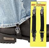 Hot Leathers Skull Pants / Boot Clips Stirrups