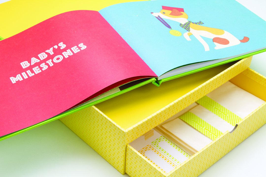 Animal Friends Deluxe Baby Book & Memory Box: Junzo Terada ...