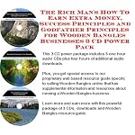 The Mega How To Earn Extra Money, Marketing and Success Principles for Wooden Bangles On-line Businesses 3 CD Pack book cover