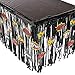 Fun Express Foil Superhero Table Skirt with Cutouts