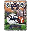 Auburn Tigers NCAA Woven Tapestry Throw (Home Field Advantage) (48x60")"