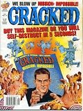 Cracked Magazine #310 September 1996 Mission Impossible Parody & Cover, Die Hard, Old Super-Heroes