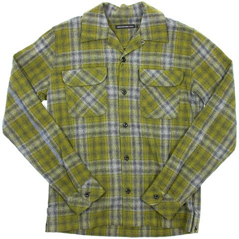 SizeHYSTERIC GLAMOUR(ヒステリックグラマー) チェック柄ウール長袖シャツ