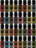 Ultimate Aromatherapy 100% Pure Therapeutic Grade Essential Oils Set (Essential Oil Gift Pack)- 32/ 10 ml
