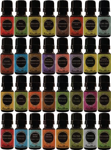 External hard drive:Ultimate Aromatherapy 100% Pure Therapeutic Grade Essential Oils Set (Essential Oil Gift Pack)- 32/ 10 ml