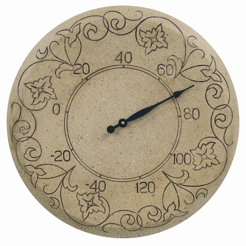 Chaney Instrument 18 Inch Indoor/Outdoor Thermometer, Resin