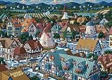 MasterPieces Town Square 1000 Piece Puzzle Folk Festival Collection