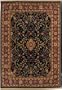 Shaw Area Rugs: Kathy Ireland Gallery Rug: Garden Fantasy Black 11500: 9'3"x13'3" Rectangle