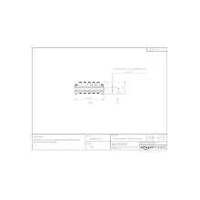 SMC KDM Series Polybutylene Terephthalate Rectangular Multi-Connector, 1/8" Tube OD, 10 Connecting Tubes