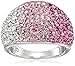 Amazon Essentials Sterling Silver Ring with Swarovski Elements, Size 7, (previously Amazon Collection)