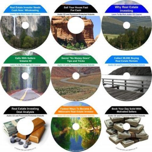 The Exhaustive 9 CD No Down Payment, Income Producing Real Estate Mentoring System