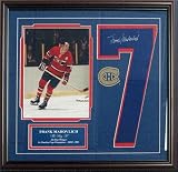 Frank Mahovlich Autographed/Hand Signed Framed Jersey Number w/ Unsigned 8x10 Photo
