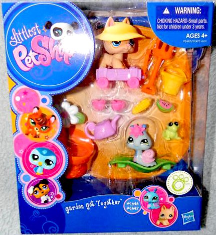 Littlest Pet Shop Garden Get-Together #1446 & #1447