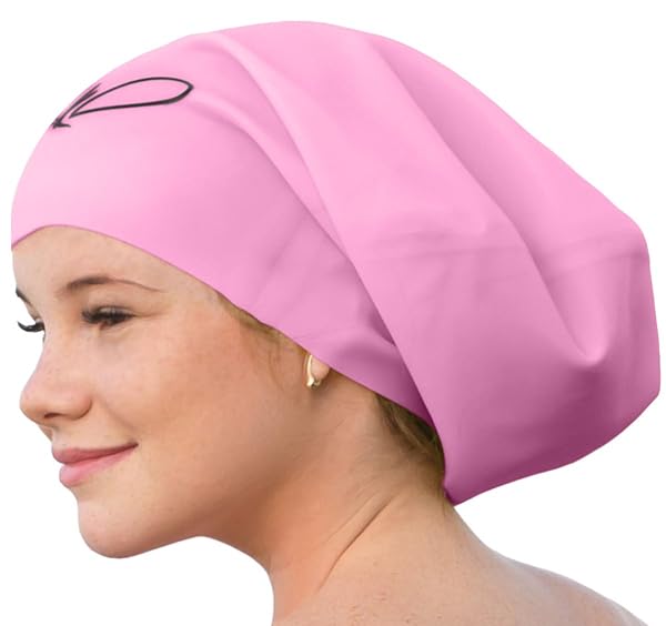 Long Hair Swim Cap Swimming Caps For Women Men Extra Large