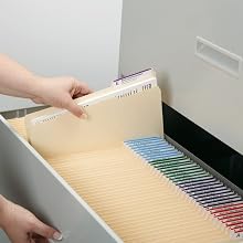 Smead Folder, Letter, 11 Point, 1/3 Cut #3 Tab, Manila, 100 Per Box (10333)