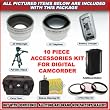 10 PCS SUPER ACCESSORY KIT FOR SONY DSC-F707 F717 F828