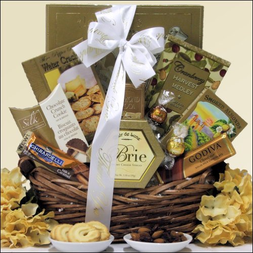 Refined Elegance: Gourmet Upscale Thank You Gift Basket
