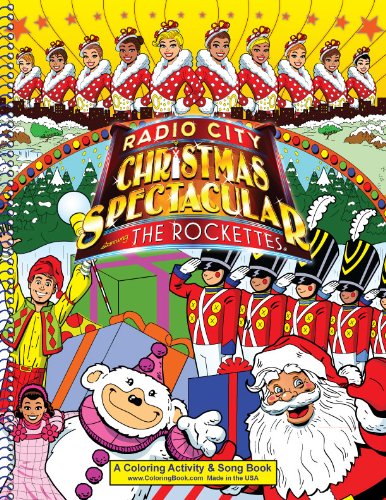 Radio City Christmas Spectacular Coloring Book (8.5x11)
