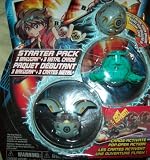 Bakugan Battle Brawlers GREY GRIFFON - GREEN SAURUS Starter Pack Series 1 with 3 Metal Gate Cards