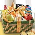 Happy Birthday Savory and Sweet Fruit Basket