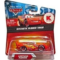 Disney Pixar Cars Exclusive LIGHTNING McQUEEN with SYNTHETIC RUBBER TIRES