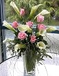 Send Fresh Cut Flowers - Pink Elegance Mixed Bouquet