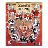 Mounted Memories San Francisco 49ers 20x24 Signed Hall of Fame Picture