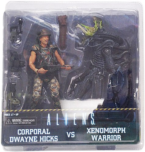 Aliens 7" Figure - Corporal Dwayne Hicks vs Xenomorph Warrior