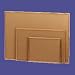 Cork Board, 3'x2', Wood Frame (SPR19767) Category: Bulletin and Cork Boards