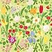 Entertaining with Caspari Gift Wrapping Paper, 2 Full Sheets, Beatrice