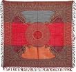 Wool Fabric Winter Scarves in Square 40 x 42 inches (sjmwr039)