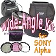 Wide-Angle Kit for SONY Alpha dSLRs and the 18-55mm or 18-70mm Lens