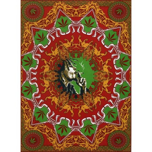 Bob Marley - Rasta Smoke Tapestry 90X60