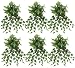 SIX 30" Philo Artificial Hanging Bushes