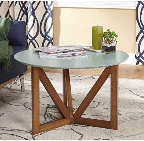 Simple Living Anders Coffee Table, Grey/Walnut Finish