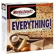 MANISCHEWITZ Everything! Poppy, Salt, Onion, Garlic Matzo, 10-Ounce Boxes (Pack of 8)
