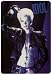 Billy Idol - Arm Over Head - RETRO AUTHENTIC 80s Sticker / Decal Image