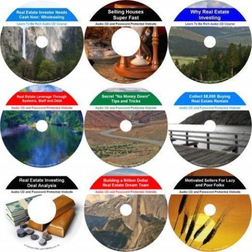 The Exhaustive 9 Audio CD Nothing Down, Motivated Seller, Real Estate Mentoring System