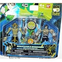 Ben 10 Alien Creation Figures - Benvicktor & Benmummy