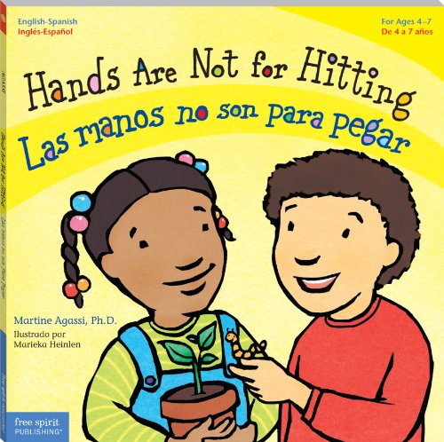 Hands Are Not for Hitting/Las manos no son para pegar (board book) (Best Behavior Bilingual series)