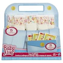 Baby Alive Doll Food and Diapers Super Refill Pack - 30 pieces
