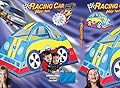 63" Indoor/Outdoor Race Car Play Tent With Carry Case