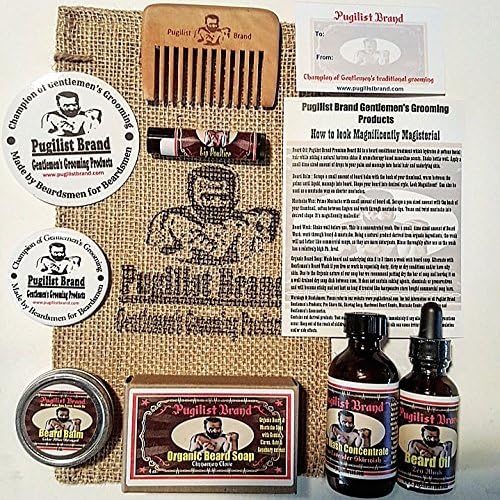 Beardsman's Bundle: Beard Care & Mustache Styling Kit (Buccaneer Blend)