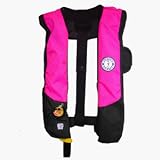 MUSTANG DELUXE AUTO INFLATABLE PINK AND BLK